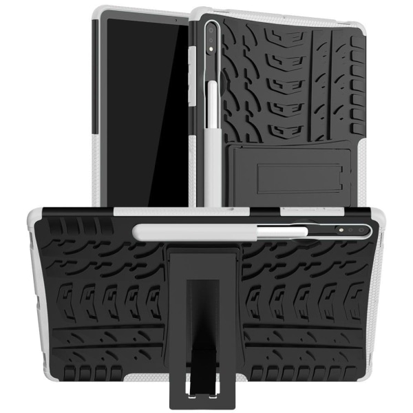 Samsung Galaxy Tab S7 FE cool tyre hybrid + TPU cover - White Vit