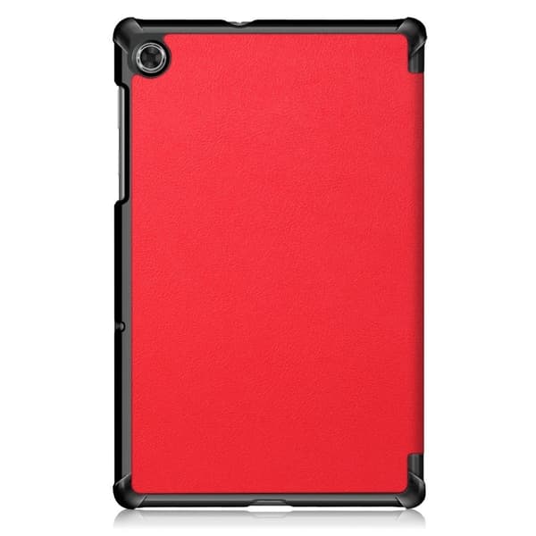 Lenovo Tab M10 HD Gen 2 kolminkertainen nahkakotelo - Punainen Red