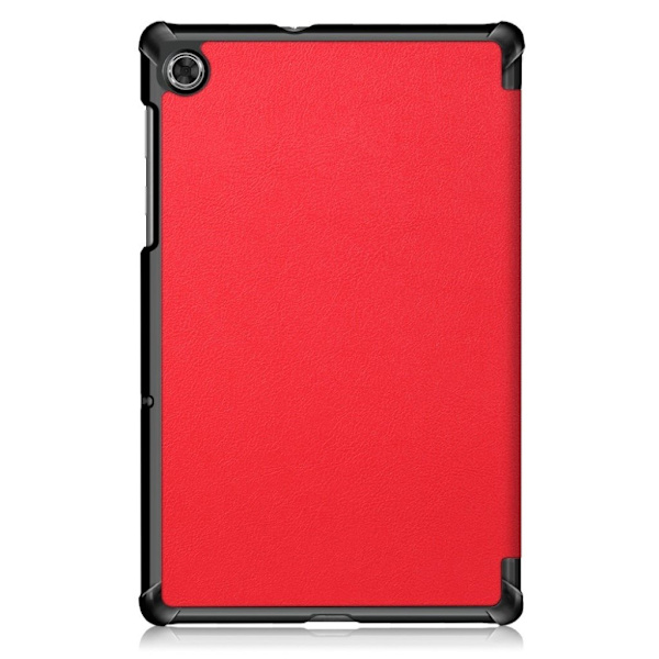 Lenovo Tab M10 HD Gen 2 tri-fold læder flip case - Rød Red