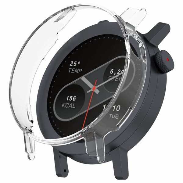 Nothing CMF Watch Pro 2 hårt, stötsäkert fodral, repfritt, ihåligt klockramskydd - Transparent Transparent