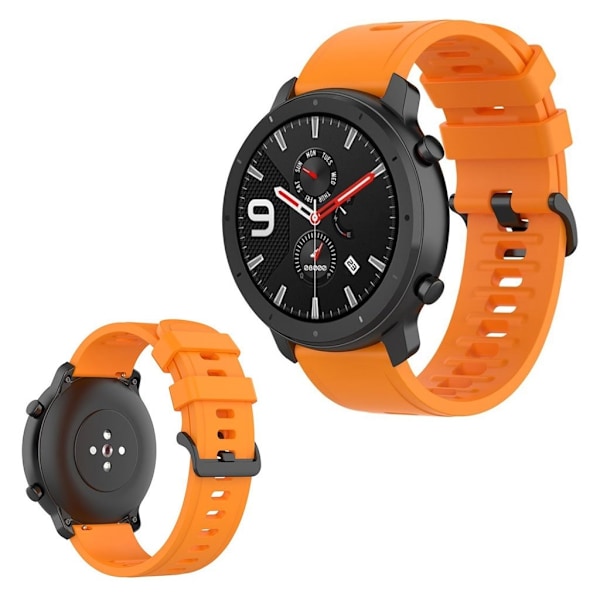 Amazfit GTR 47mm / Pace silikoninen kellonauha - Oranssi Orange