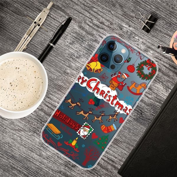 Deco iPhone 13 Pro skal - Juldekoration multifärg