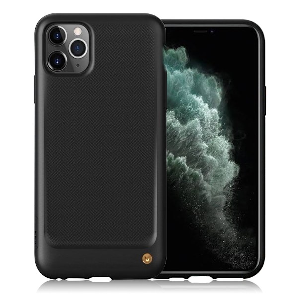 VRS Design Single Fit för iPhone 11 Pro Max - Svart Svart