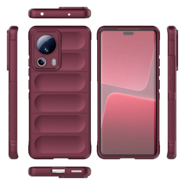 Blødt grebsformet cover til Xiaomi Civi 2 / Xiaomi 13 Lite - Rød Red