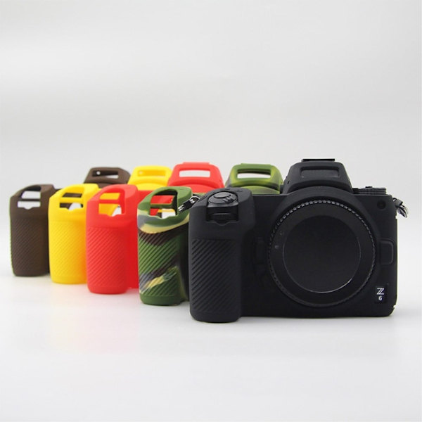 Nikon Z6/Z7 simpelt silikonecover - Sort Black