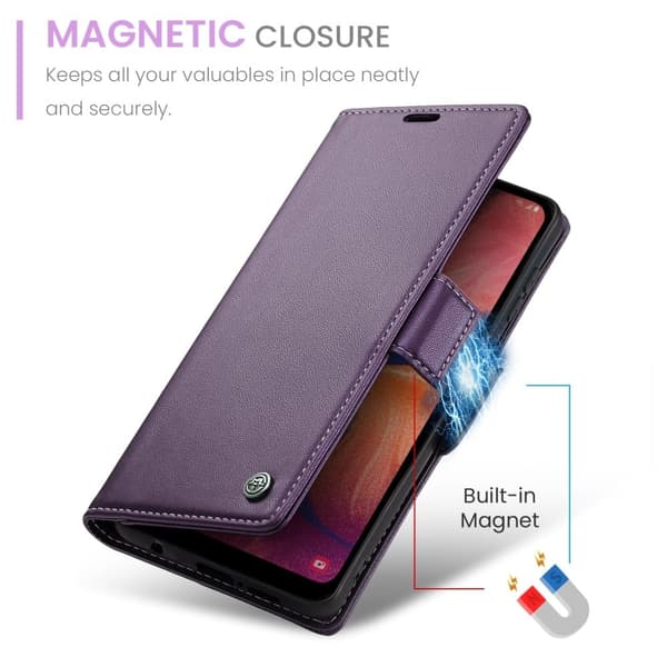 CaseMe Samsung Galaxy A40 Smooth Etui - Lilla Purple