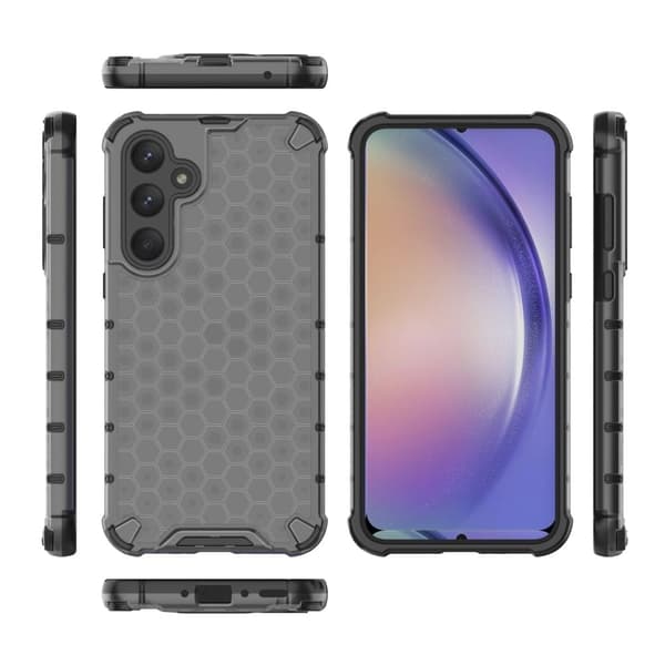 Bofink Honeycomb Samsung Galaxy A35 deksel - Svart Black