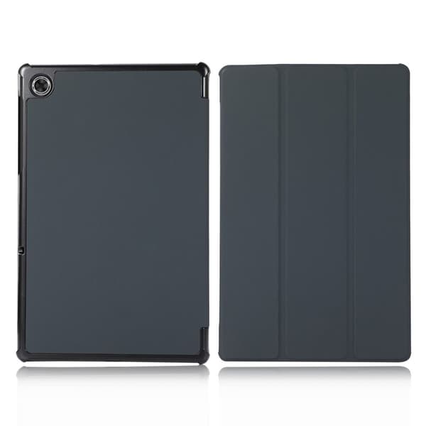 Lenovo Tab M10 HD Gen 2 tri-fold läderfodral - Svart Svart