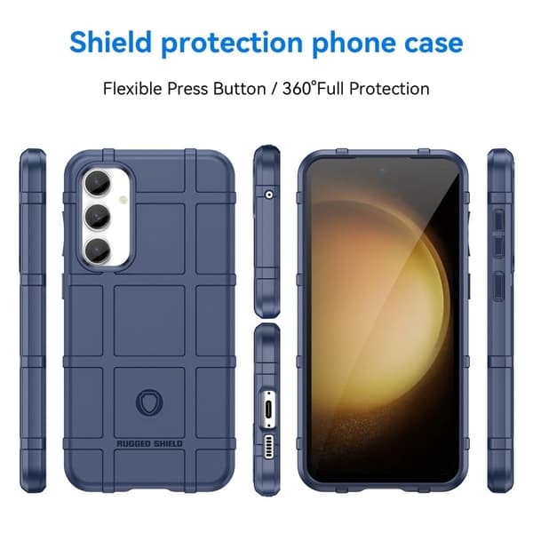 Rugged Shield Samsung Galaxy S23 FE skal - Blå Blå