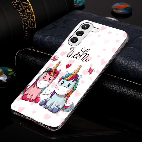 Deco Samsung Galaxy S23 Suojakotelo - U And Me Pink