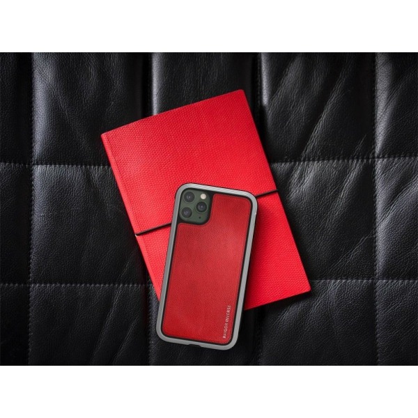Raigor Inverse LUXURIOUS Cover for iPhone 11 Pro Max - Red Röd