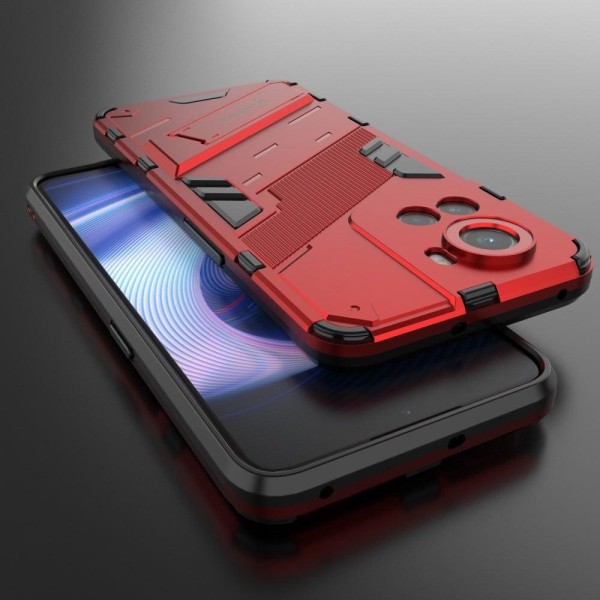 Stöttåligt OnePlus 10R / OnePlus Ace hybridskal - Röd Röd