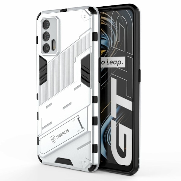 Støtsikkert hybriddeksel for Realme GT 5G - Hvit White