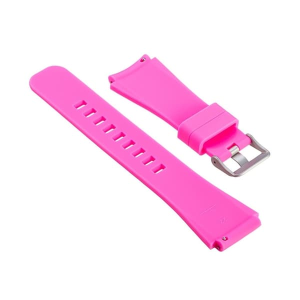 Fossil Q Marshal Gen 2 klockarmband silikon smartklocka bekväm - Rosenröd Rosa