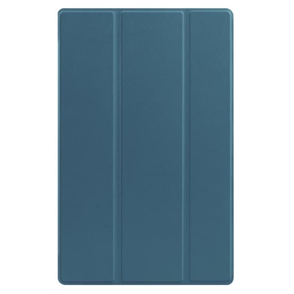 Lenovo Tab M10 HD Gen 2 Trippelt Lær Flippetui - Mørkeblå Blue