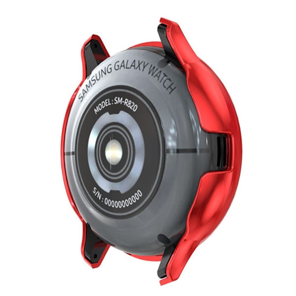 Samsung Galaxy Watch Active 2 - 44mm kule rombe etui - Rød Red