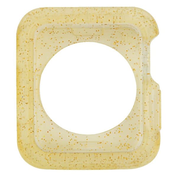 Apple Watch Series 3/2/1 38mm fleksibel holdbart etui - Flash Power Yellow Yellow