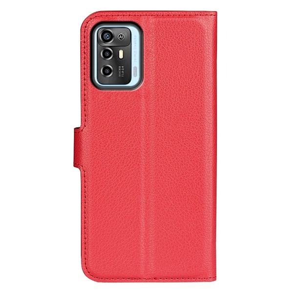 Classic ZTE Blade A72 Flippetui - Rød Red