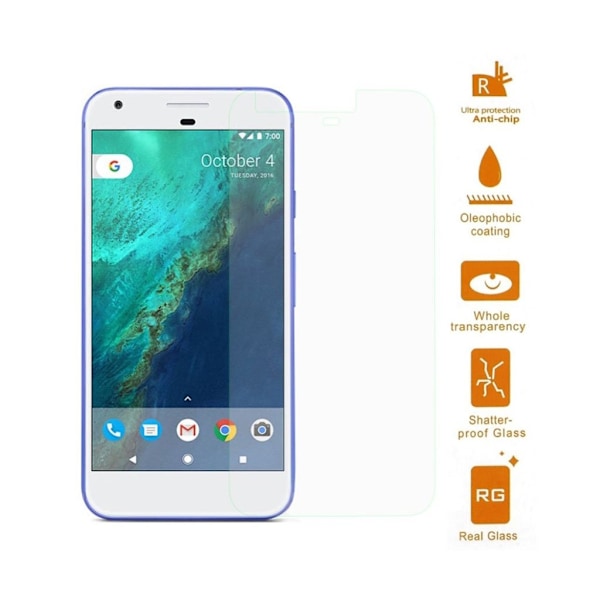 0.3mm härdat glas Google Pixel XL skärmskydd Transparent