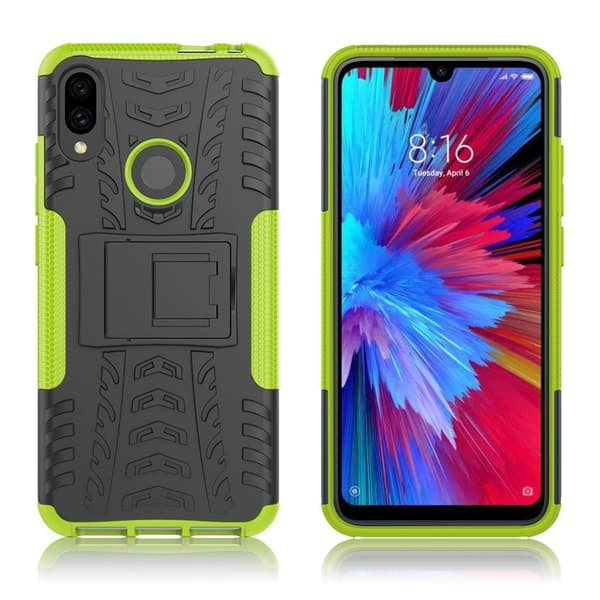 Offroad Xiaomi Redmi Note 7 / Xiaomi Redmi Note 7S / Xiaomi Redmi Note 7 Pro skal - Grön Grön