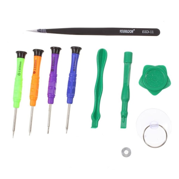 Universal proff 10 i 1 demontering og reparerings sett Multicolor