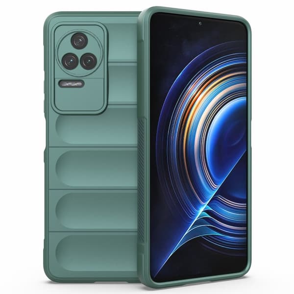 Mjukt greppformat Xiaomi Redmi K50 / Xiaomi Redmi K50 Pro skal - Grön Grön
