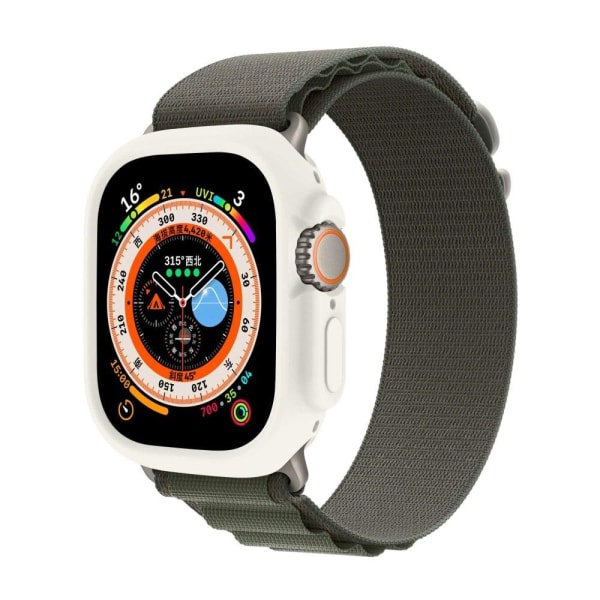 Apple Watch Ultra -kellon karkkivärinen kansi - Vaalea Valkoinen White