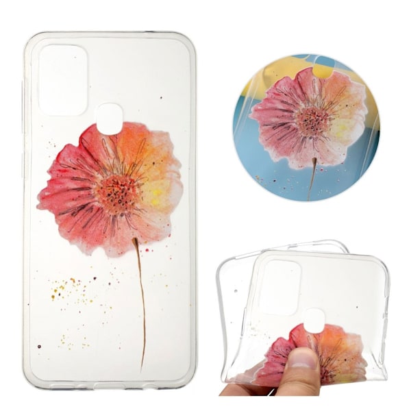 Deco Samsung Galaxy M31 skal - Kronblad Orange