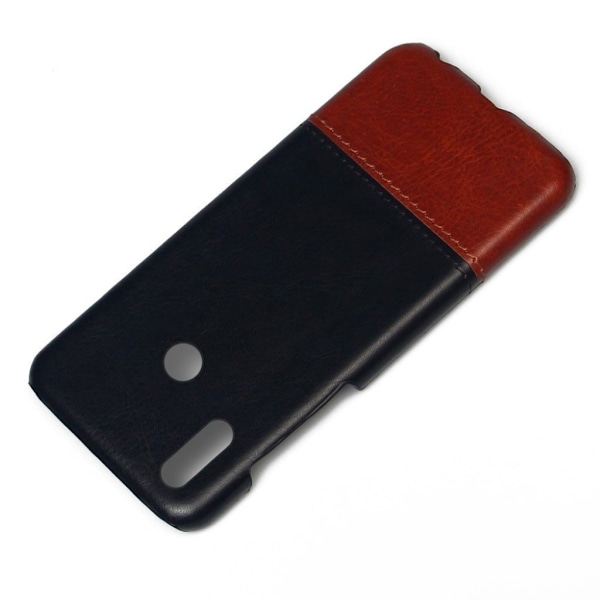KSQ Huawei P Smart 2019 tofarevt splejset læder etui Multicolor