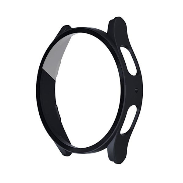 Samsung Galaxy Watch 5 (40mm) / 4 (40mm) beskyttelsescover med hærdet glas - Sort Black