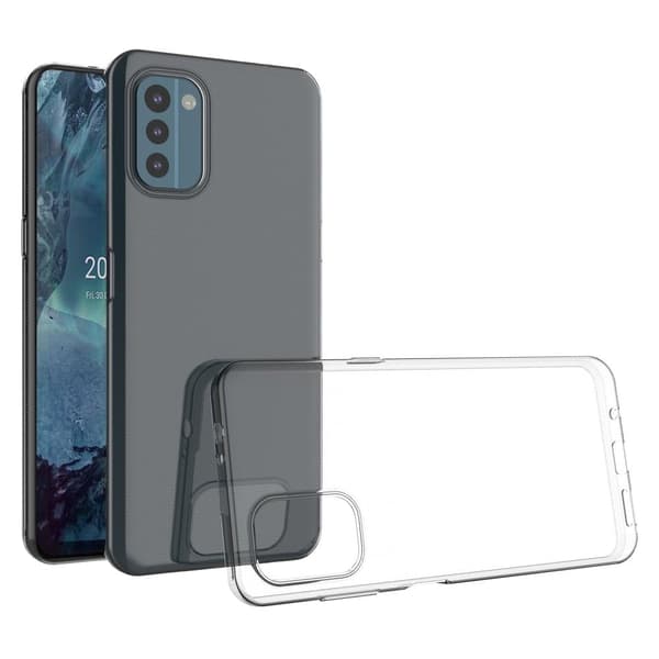 Ultrasmalt transparent fodral för Nokia G21 Transparent