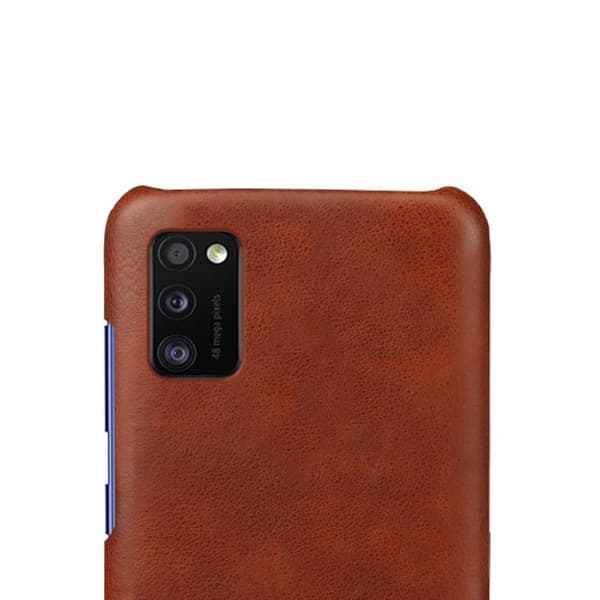 Prestige etui - Samsung Galaxy A41 - Brun Brown