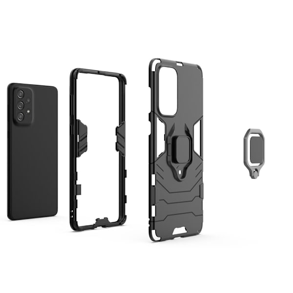 Ring Guard - Samsung Galaxy A73 - Musta Black