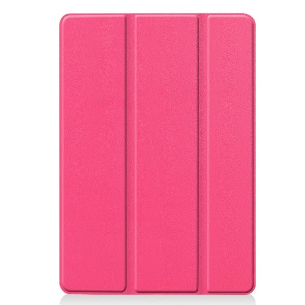iPad 10.2 (2021) / (2020) / (2019) tri-fold PU leather flip case Rosa