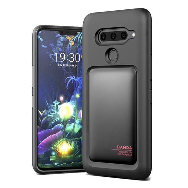 VRS Design Damda High Pro Shield for LG V50 - Matt Svart Black