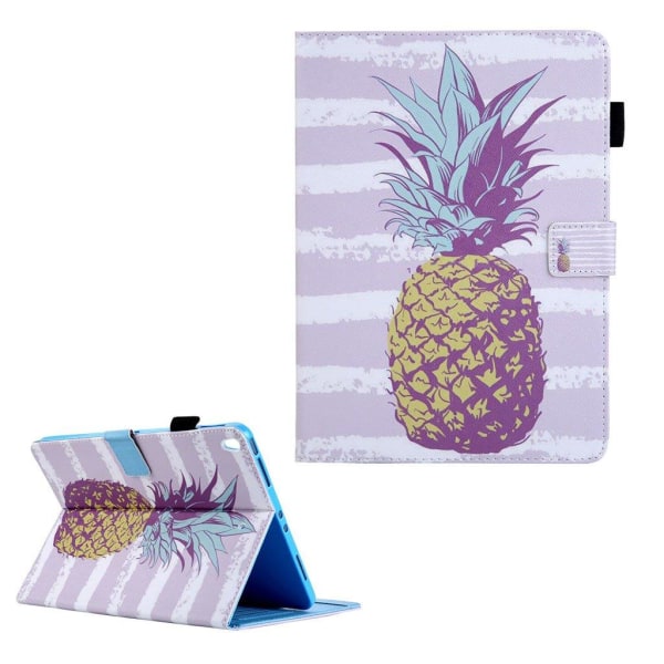 iPad Air (2019) pattern leather case - Pineapple Multicolor