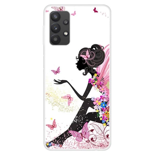 Deco Samsung Galaxy A32 kotelot - Tyttö Pink