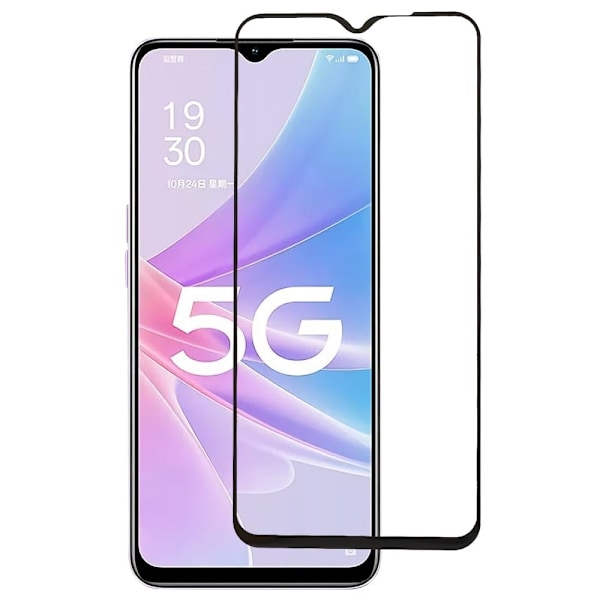 Oppo A78 kosketusherkkä ja temperoitu suojalasi Transparent