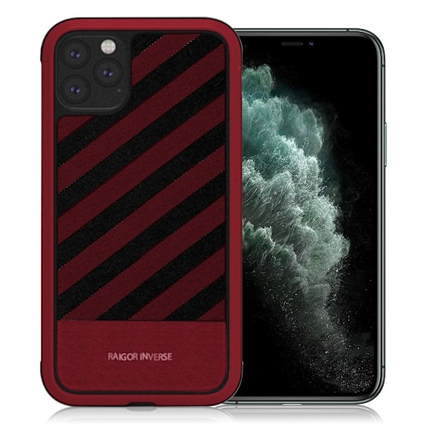 Raigor Inverse CAMILLE-skydd för iPhone 11 Pro Max - Röd Röd
