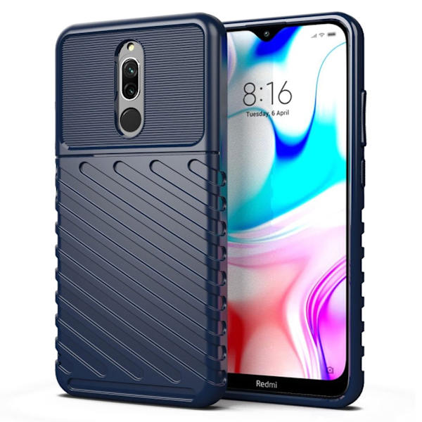 Thunder Xiaomi redmi 8 etui - Blå Blue