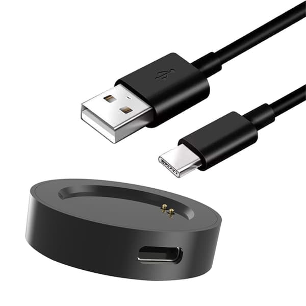 10 cm kabel med ladestation til Realme Watch T1 Black