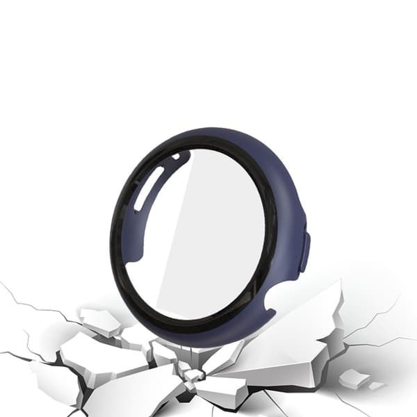 Google Pixel Watch-deksel med herdet glass - Grå Silver grey
