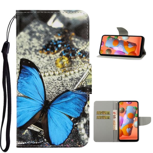Wonderland Samsung Galaxy A11 fodral -Blå Blå