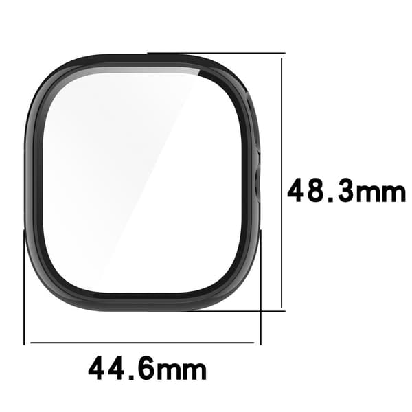Verizon GizmoWatch Disney-cover med hærdet glas - Sort Black