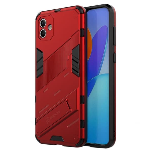 Stöttåligt Samsung Galaxy A04 hybridskal - Röd Röd