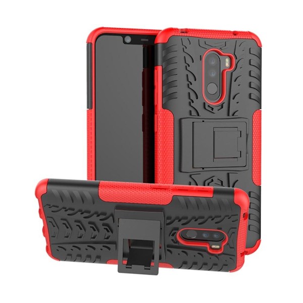 Offroad Suojakotelo Xiaomi Pocophone F1 - Punainen Red