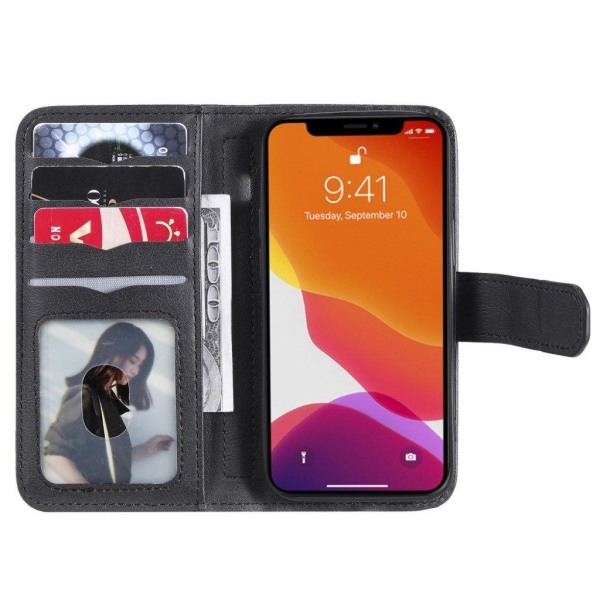 iPhone 13 Mini etui med pung & 10 kortpladser – Sort Black