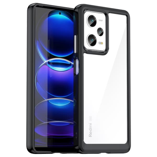 Xiaomi Redmi Note 12 Pro / Xiaomi Redmi Note 12 Pro Speed / Xiaomi Poco X5 Pro smart akryldeksel - Svart Black