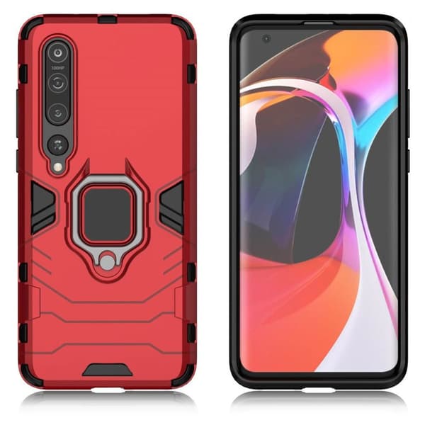 Ring Guard cover - Xiaomi Mi 10 - Rød Red