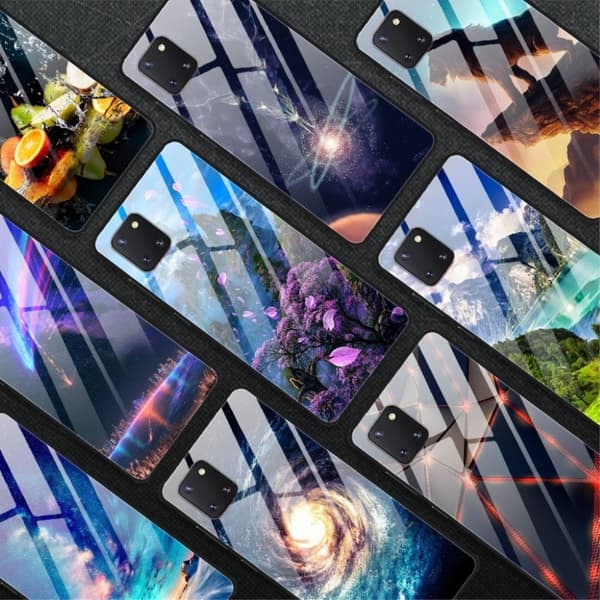 Fantasy Samsung Galaxy Note 10 Lite deksel - Hvit Planet Multicolor